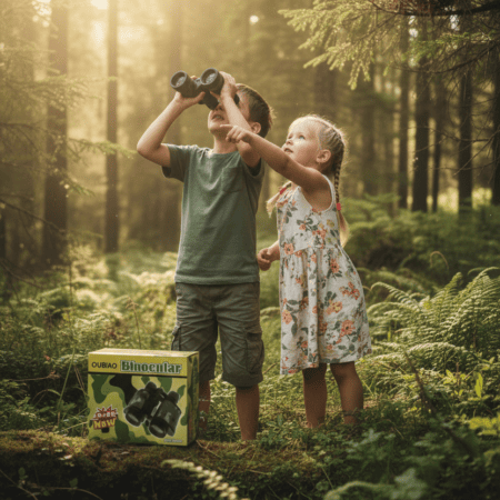 Kids Explorer Binoculars 8x30 – Optical Lens Outdoor Toy for Nature & Discovery