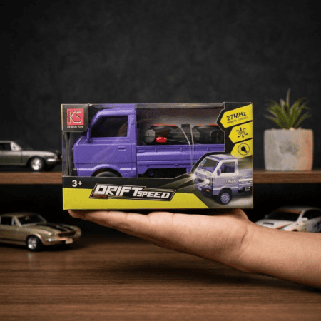 27MHz RC Toy Truck for Kids – Drift Speed Remote Control Blue Truck