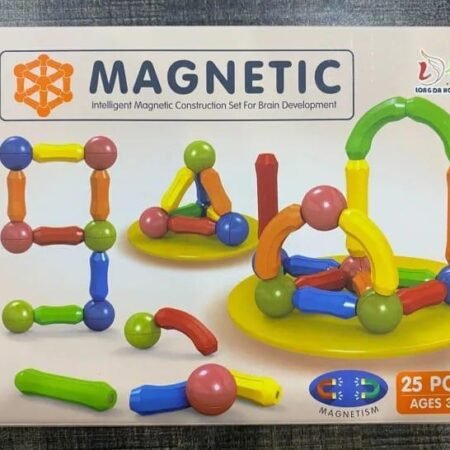 Magnetic Building Set for Kids – 25 Pieces