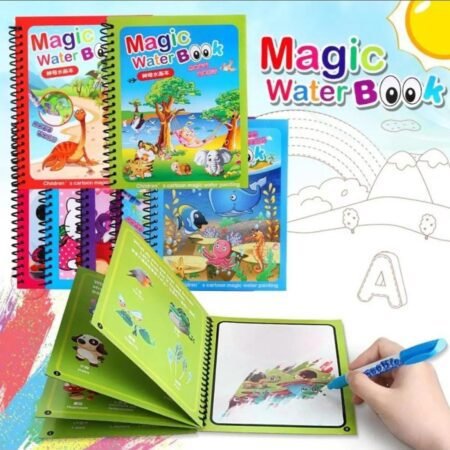 Magic Water Canvas for Kids – No Mess Drawing