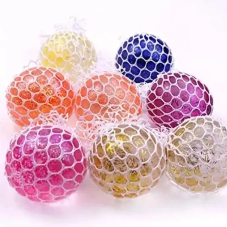 Rubber Throw Balls for Kids – Pack of 6