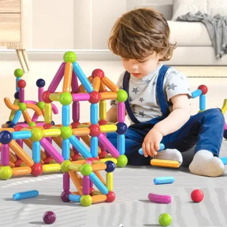 36 Pcs Magnetic Building Blocks Set – Storage Box