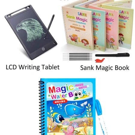 Kids Art & Craft Set – LCD Tablet & Water Book