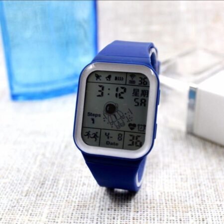 Men's Blue Smart Watch – Water Resistant