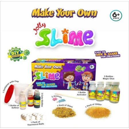 Kids Slime Kit with Glitter