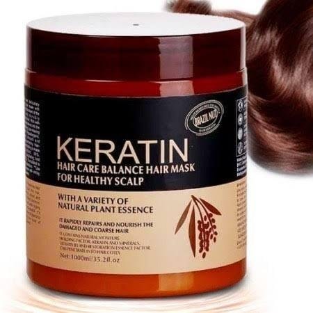 Keratin Hair Mask 500ml – For Dry Frizzy Hair