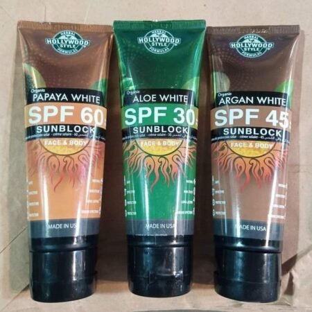 Sunblock Pack of 3 – SPF 60, 30, 45